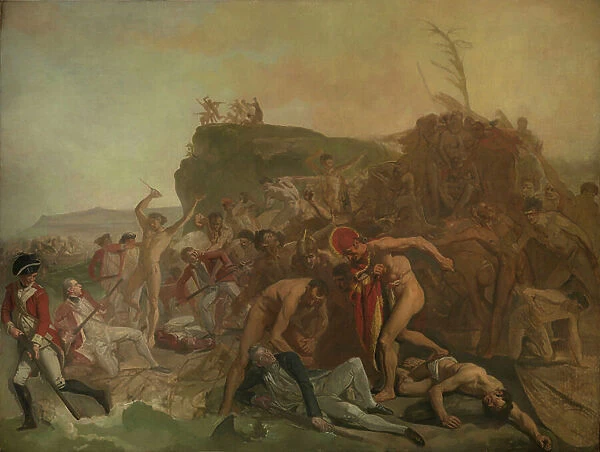 The death of Captain James Cook, 14 February 1779, c.1795 (oil on canvas)