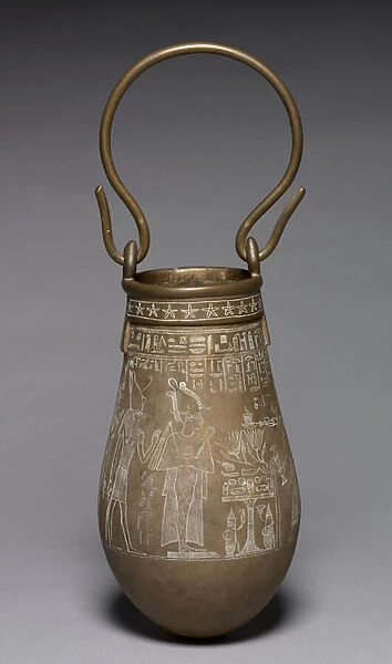 Decorated Situla, 305-30 BC (bronze)