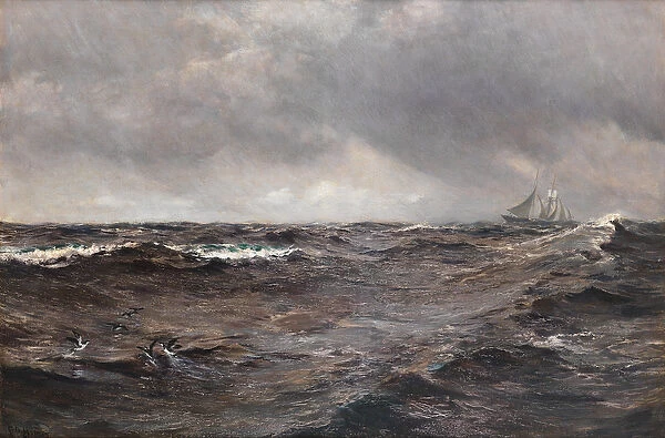 The Deep Sea Rain, 1907 (oil on canvas)
