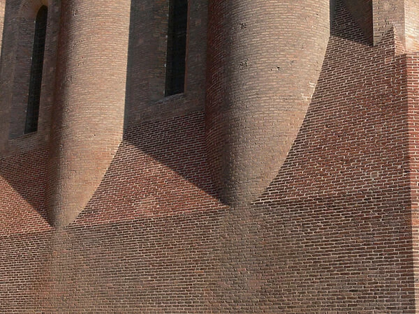 Depicting detail of the brickwork