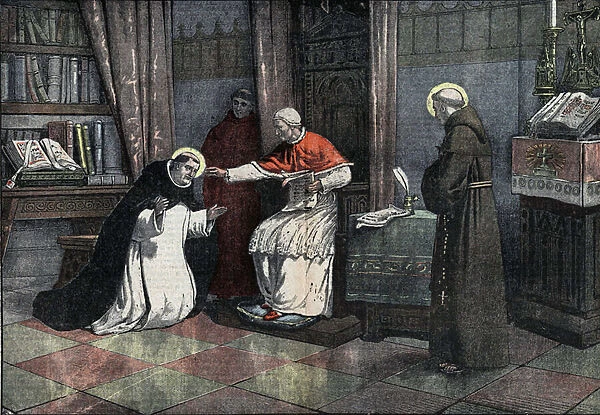 The dispute of the Holy Sacrement : Saint Thomas Aquinas