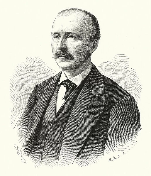 Dr Henry Schliemann (engraving)