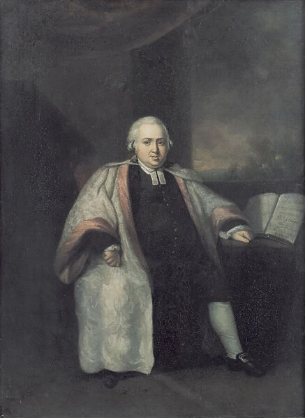 Dr Philip Hayes, 1788 (oil on canvas)