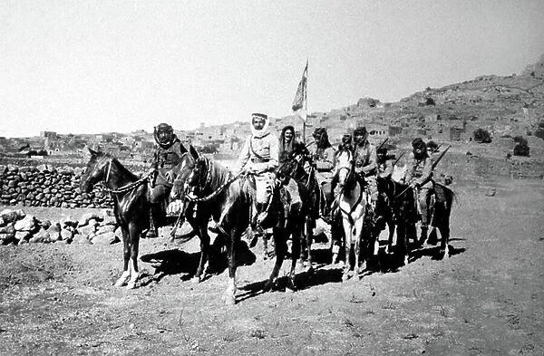 during the druze revolt (1925-1927) in Syria, druze squadrons partisan of French authorities