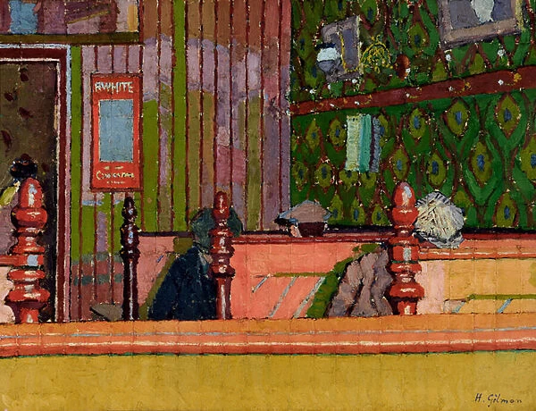 Eating House, c. 1914 (oil on canvas)