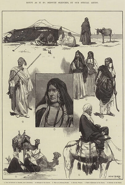 Egypt as it is, Bedouin Sketches (engraving)