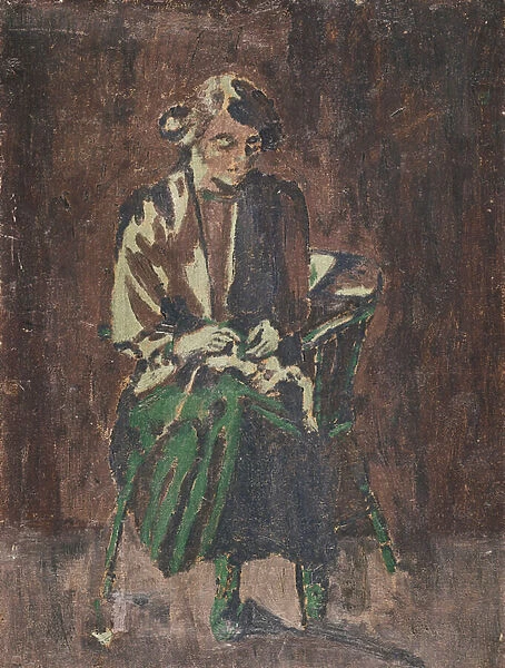 Ellen Sickert, 1920s (oil on canvas)