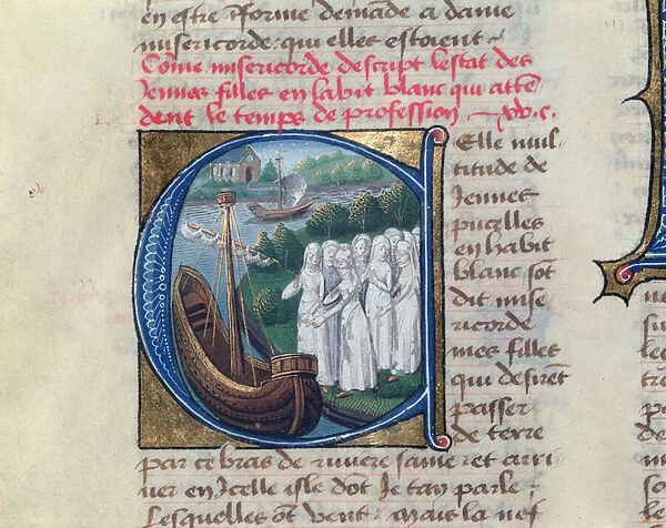 Embarkation of the Sisters of Charity of the Hotel Dieu de Paris