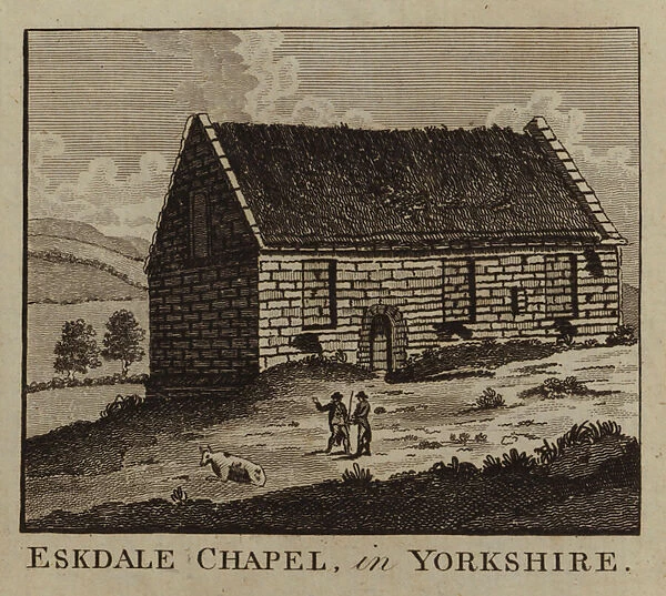 Eskdale Chapel, in Yorkshire (engraving)