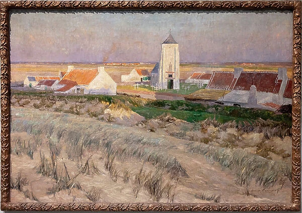 Evening on the Dune, Mariakerke-on-Sea, 1892 (oil on canvas)