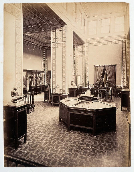Exhibition room - in 'Photo album of the 1st museum of Cairo'