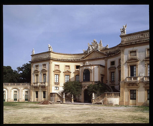 Exterior view of Villa Valguarnera, 1721