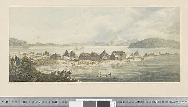 F. 41 A View of the Town and Harbour of St. Peter and St. Paul in Kamtschatka, c