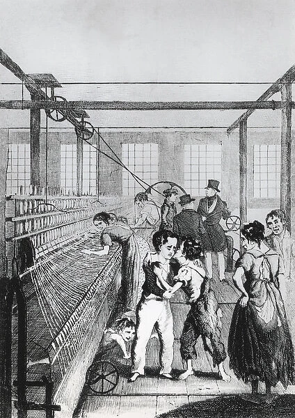 Factory Children, or Love conquerd fear!, illustration from Michael Armstrong