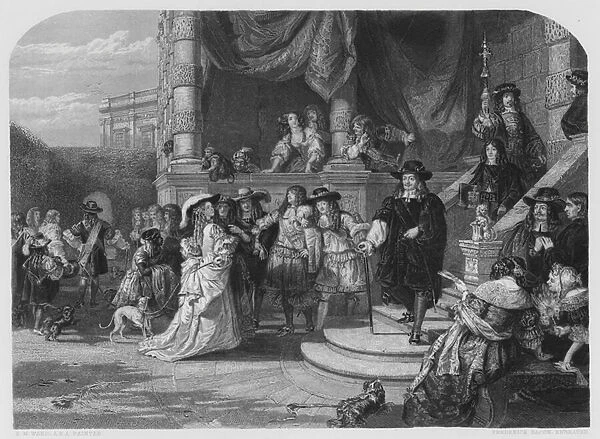 The Fall of Clarendon, from the picture in the collection of the Right Honourable Lord Northwick, a duplicate being in the Vernon Gallery (engraving)