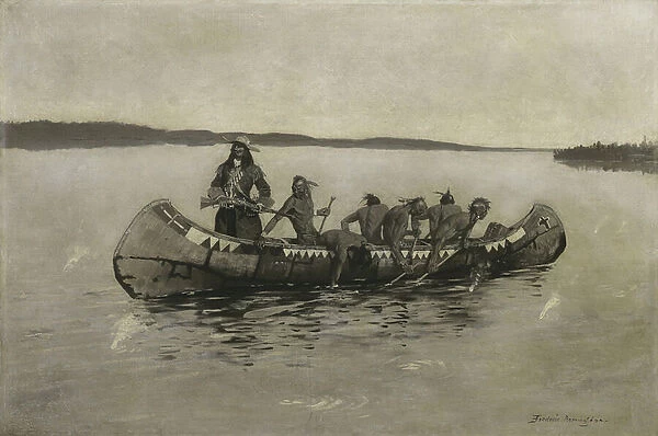 This Was a Fatal Embarkation, 1898 (oil on canvas)