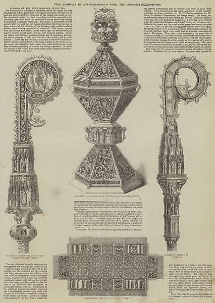 Final Examples of Art-Workmanship from the Manchester Exhibition (engraving)
