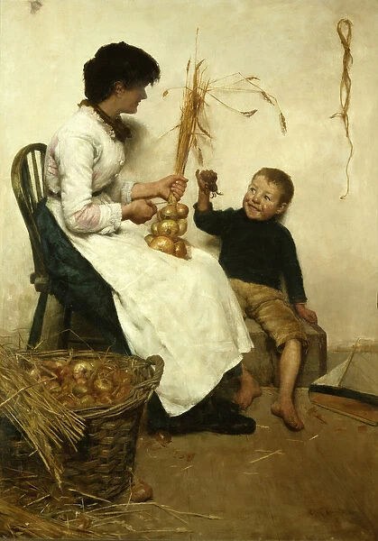 His First Catch, c. 1888