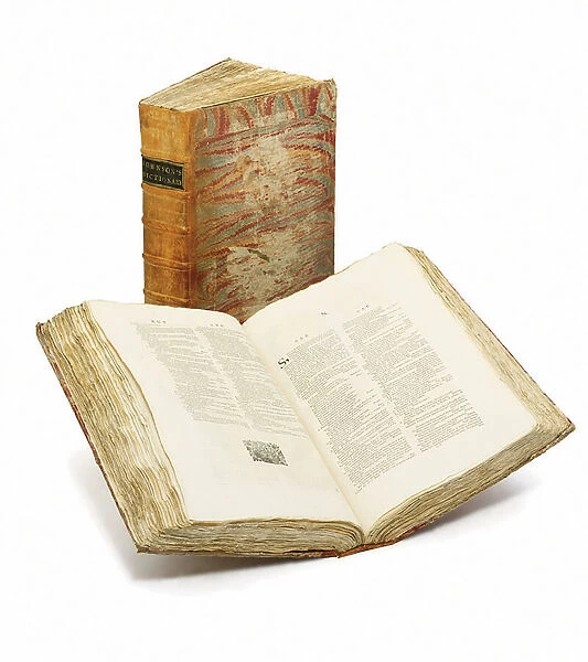 First edition of Samuel Johnson s, A Dictionary of the English Language