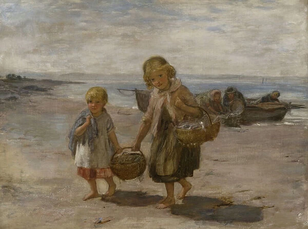 Fish From the Boat, 1867-68 (oil on canvas)