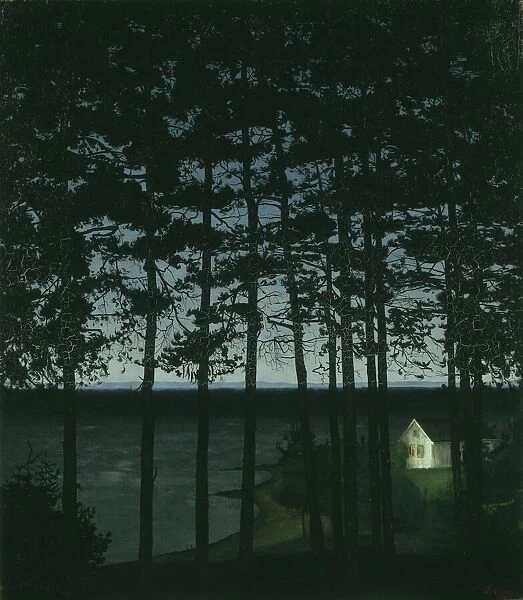 Fishermans Cottage, 1906 (oil on canvas)
