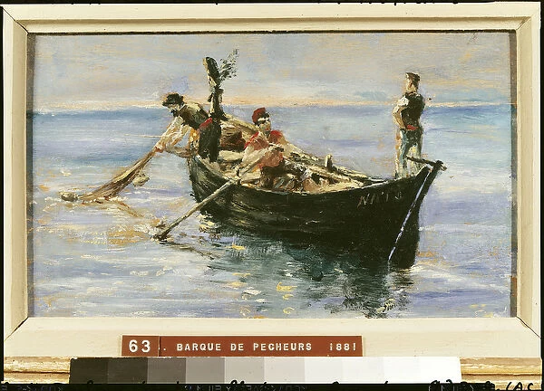 Fishing Boat, 1881 (oil on canvas)