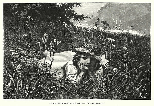 A Flower of the Fields (litho)
