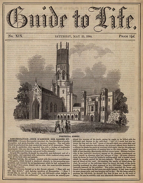 Fonthill Abbey, Wiltshire (engraving)