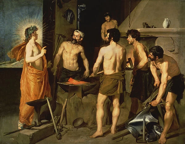 The Forge of Vulcan, 1630 (oil on canvas)
