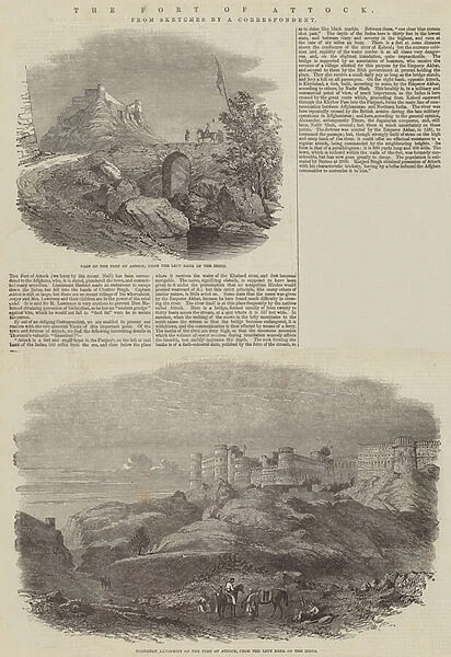 The Fort of Attock (engraving)