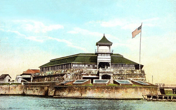 Fort Santiago, in Manila, postcard c.1910