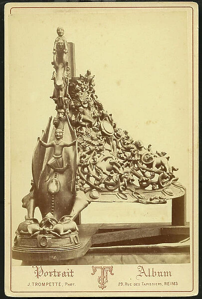 France, Champagne Ardenne, 0, Reims: Le candelabre de Saint Remy, 1880