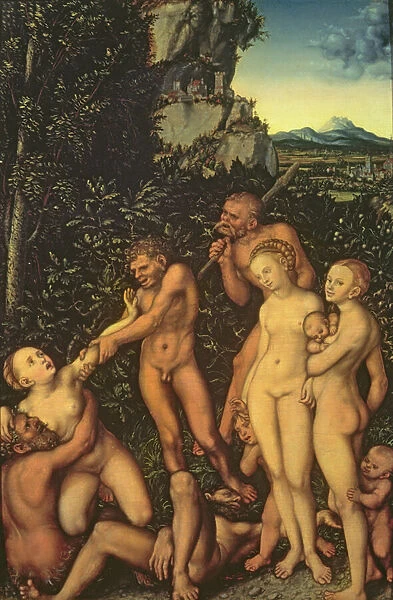Fruits of Jealousy, 1530 (oil on wood)