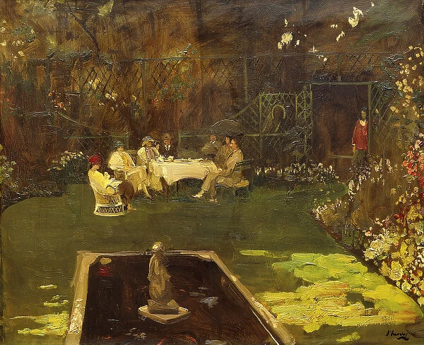 The Garden at Ardilea, 1919 (oil on canvas)