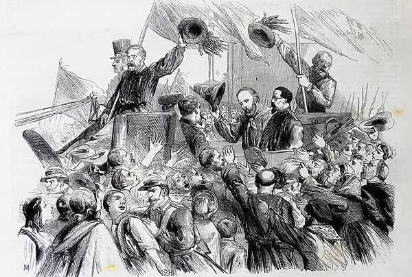 Garibaldis entry into Naples, 1860