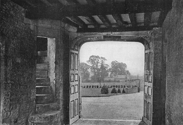 Gatehouse Entrance (b  /  w photo)