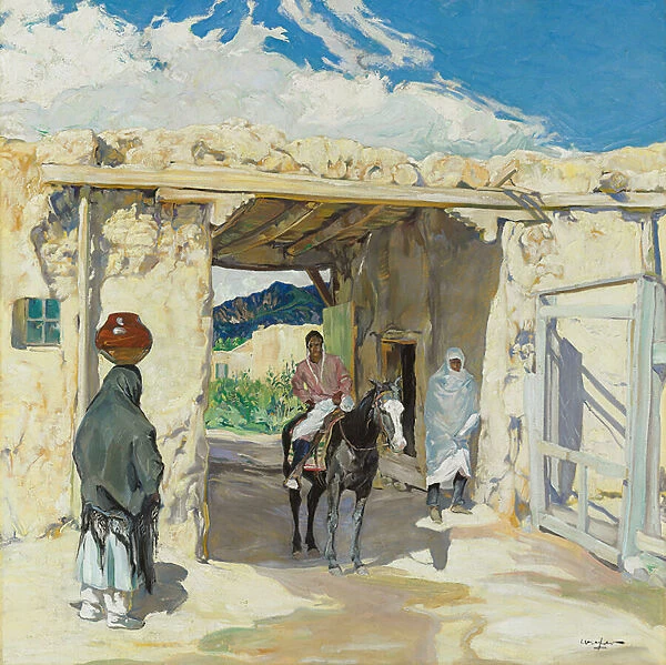 The Gateway, 1918 (oil on canvas)
