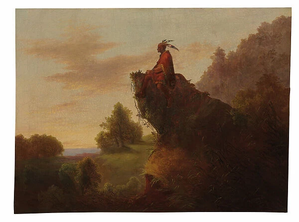 The Last Gaze, 1860 (oil on canvas)