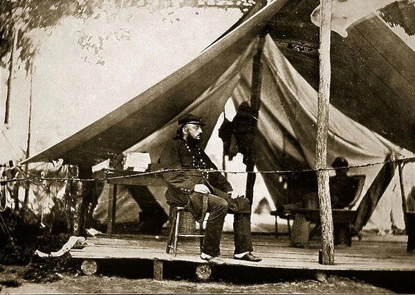 General Benjamin F. Butler, 1861-65 (b  /  w photo)