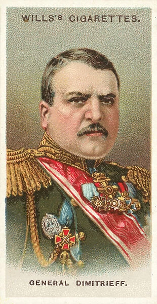 General Dimitrieff (chromolitho)