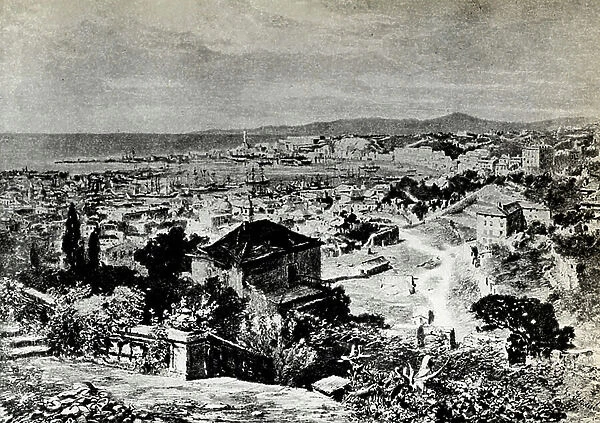 Genoa, Italy, early 19th century