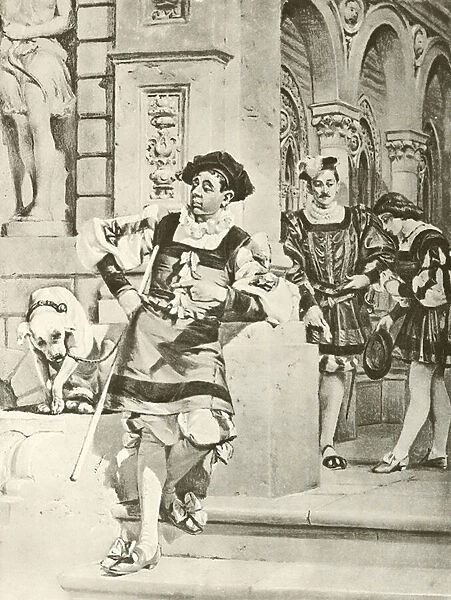 Two Gentlemen of Verona. Act IV, Scene IV (gravure)