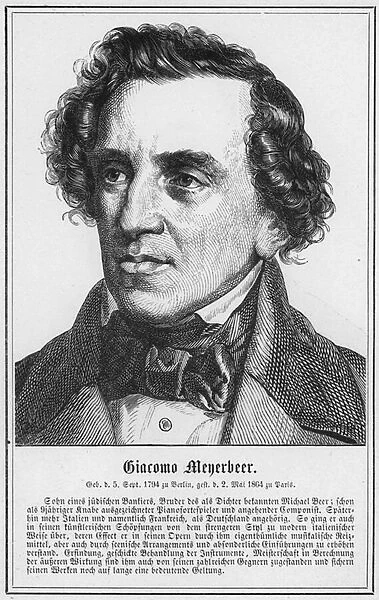 Giacomo Meyerbeer (engraving)