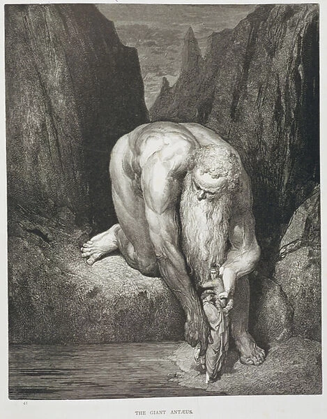 The Giant Antaeus, from The Divine Comedy (Inferno