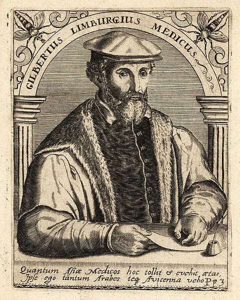 Gilbert Fusch of Limburg, Dutch physician, 1504-1567