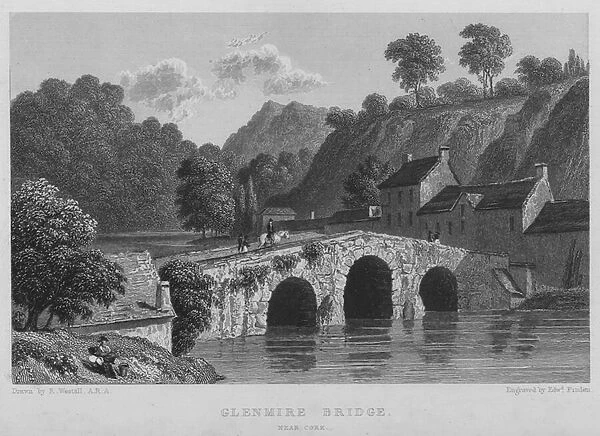 Glenmire Bridge, near Cork (engraving)
