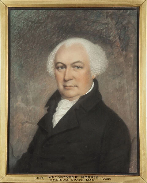 Gouverneur Morris, 1810 (pastel on grey paper)