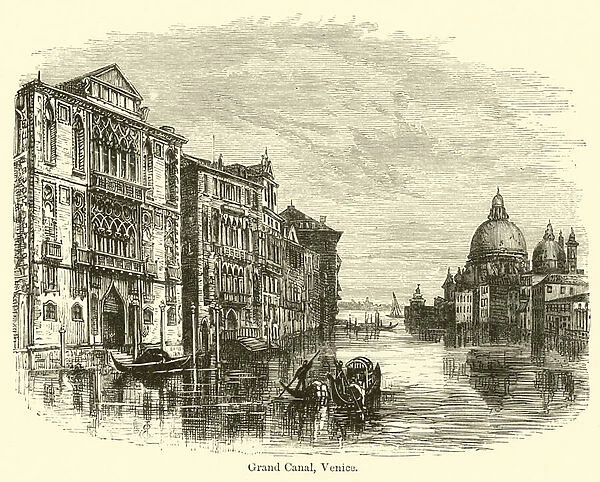 Grand Canal, Venice (engraving)