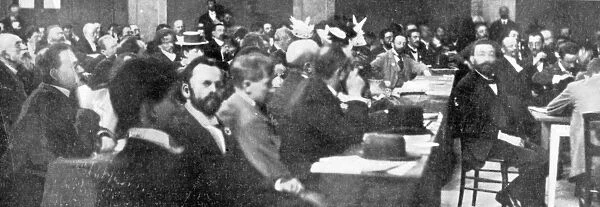 Group of Delegates at the Zionist Congress, Basle, 1897 (b  /  w photo)