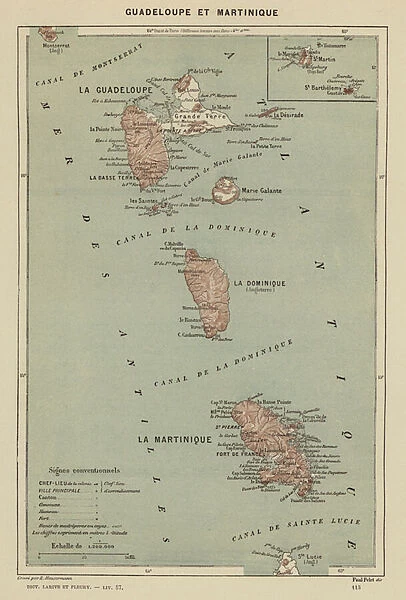 Guadeloupe et Martinique (engraving)